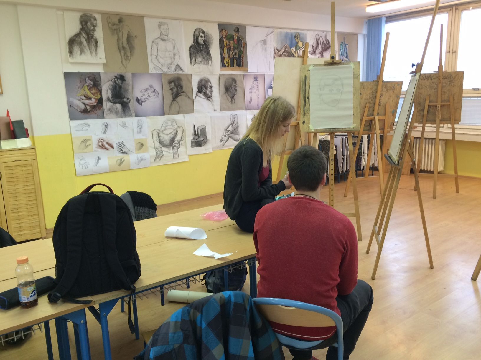 Ateliér kreslenia – odborné priestory školy