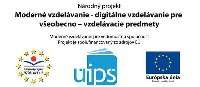Projekt Digitálne vzdelávanie – pôvodný informačný obrázok